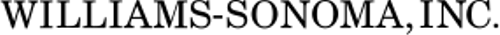 Logo Williams-Sonoma Inc. (DE)