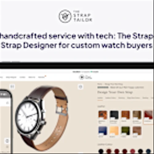 Luxury Strap Tailor Debuts 3D Platform with Digital Tails Group and Cyberfox Agency