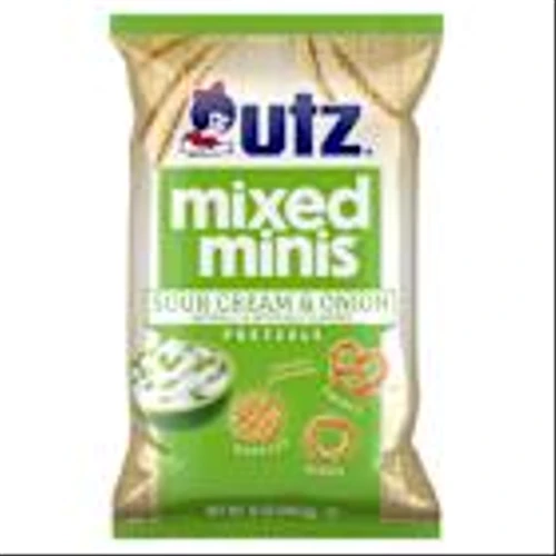 Utz® Adds New Sour Cream & Onion Flavor to Mixed Minis® Pretzel Line