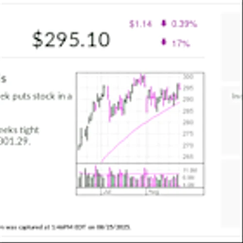 Stock Of The Day In Bullish Chart Formation As Sector Cheers Powell's Views