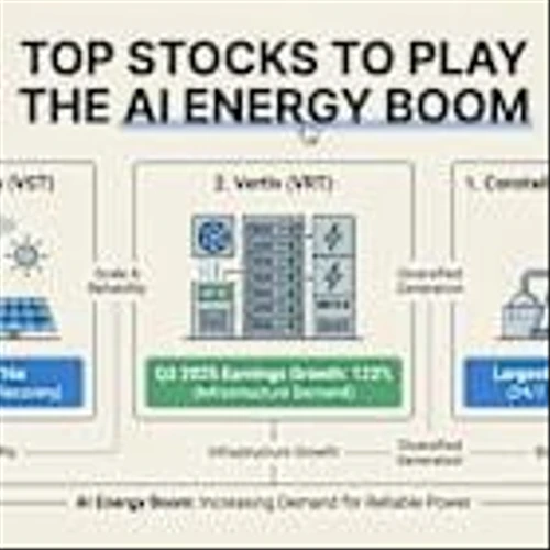 AI Power Needs Are Soaring: Is Vistra Energy, Vertiv, or Constellation The Better Buy?