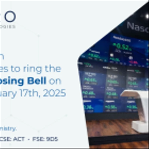 Aduro Clean Technologies to Ring the Nasdaq Closing Bell on Friday, January 17th, 2025