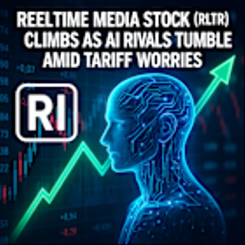 ReelTime Media Stock Climbs as AI Rivals Tumble Amid China Tariff Worries