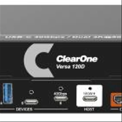 ClearOne Launches Versa® 120D: Seamless Dante® Audio and USB-C Docking for Hybrid Meeting Spaces