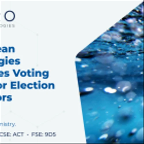 Aduro Clean Technologies Announces Voting Results for Election of Directors