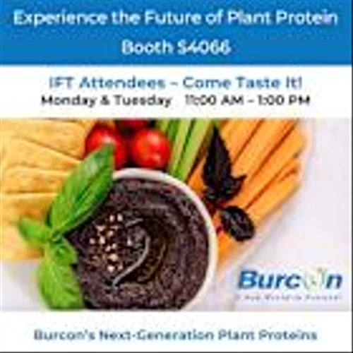 Burcon to Showcase Chipotle Black Bean Protein Hummus at 2025 IFT FIRST Annual Event & Expo