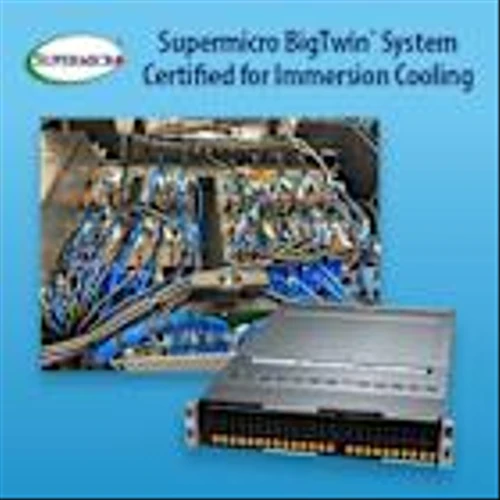 Industry First -- Supermicro Systems Certified by Intel for an Immersion Cooling Solution