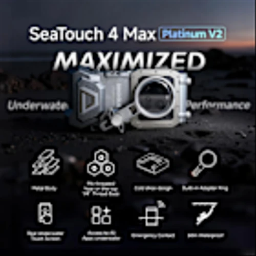 DIVEVOLK Drops SeaTouch 4 Max V2 with Pro-Level Upgrades！