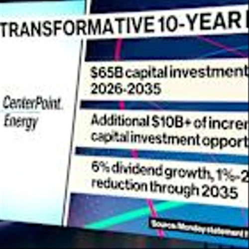 CenterPoint CEO on $65B Plan to Meet Electric Demand