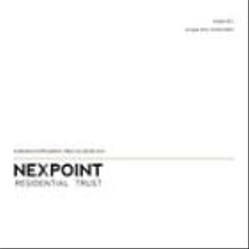 NEXPOINT RESIDENTIAL TRUST, INC. REPORTS FIRST QUARTER 2024 RESULTS