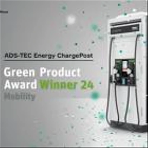 Green Product Award Winner 2024: ChargePost from ADS-TEC Energy Recognized as a Sustainable, Future-Proof Product