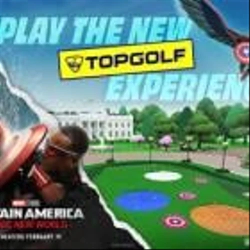 Topgolf Launches Exclusive Experience Inspired by Marvel Studios' "Captain America: Brave New World" at all Topgolf U.S. Venues on Feb. 1