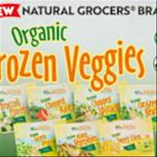Natural Grocers® Expands House Brand With 10 New Varieties of Organic Frozen Vegetables