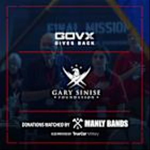 GOVX Partners with TrueCar and Manly Bands to Raise Over $50,600 for the Gary Sinise Foundation