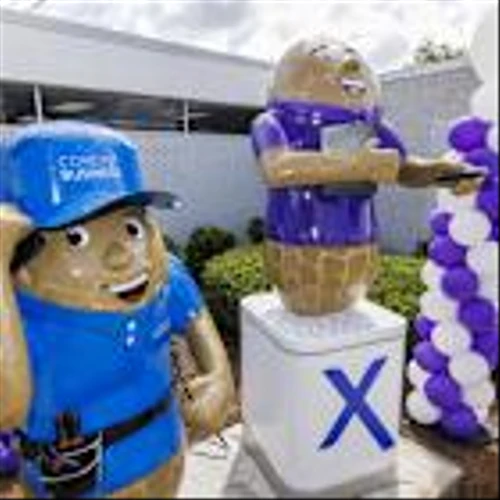 Comcast Celebrates Dothan with New Peanut Sculptures