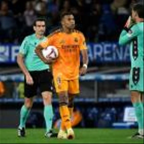 Vinicius, Mbappe penalties help Madrid beat Real Sociedad