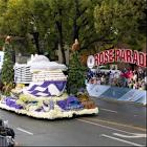 Princess Cruises Rings in New Year's Day with Star Princess Alaska-Themed Float in the Rose Parade®