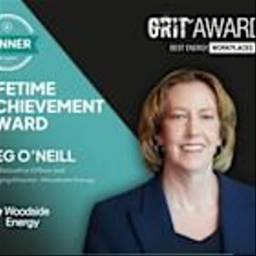 Woodside Energy CEO Meg O'Neill Honored with the 2025 Lifetime Achievement GRIT Award