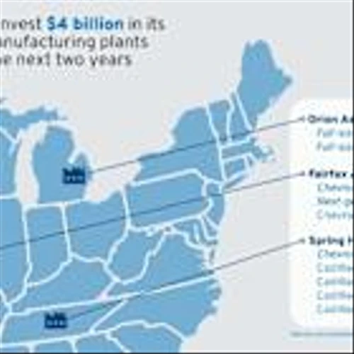 GM to invest US$4 billion to increase US output