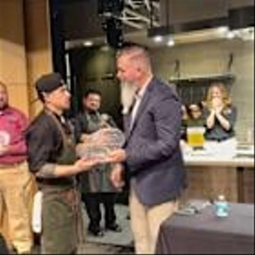 Chef Jon-Luc Maggi of Tiki Tom’s wins Battle of the Blades in Napa, named Sysco Northern California Culinary Artisan of the Year