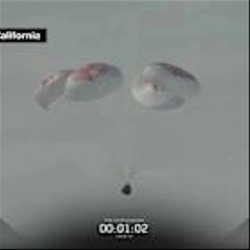 SpaceX Capsule Safely Returns Four Astronauts to Earth