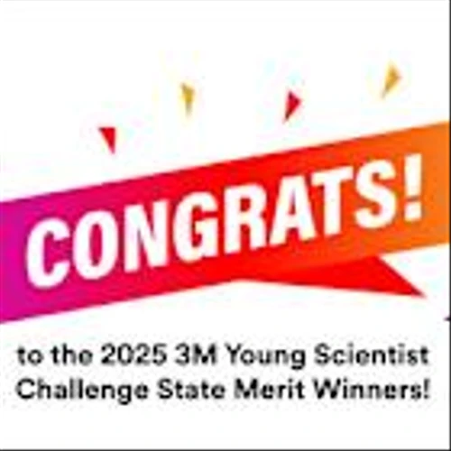 3M and Discovery Education recognize 32 State Merit Winners and 4 honorable mentions in 2025 3M Young Scientist Challenge