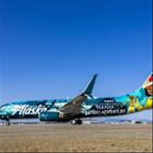 Alaska Airlines newest livery, Tiana's Bayou Adventure Flyer, celebrates the spirit of adventure and dreaming big