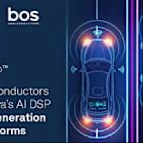 BOS Semiconductors Selects Ceva's AI DSP for Next-Generation ADAS Platforms