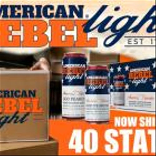 American Rebel Light Beer Now Available Online in 40 US States