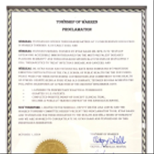 Tevogen Bio Thanks Warren Township for Proclamation Honoring CEO Dr. Ryan Saadi, Nobel Peace Prize Nomination, and the Company's Mission to Address Health Inequality