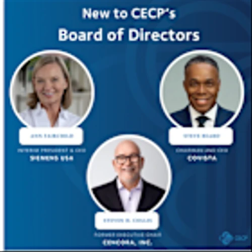Chief Executives for Corporate Purpose Announces Covista Chairman and CEO Steve Beard, Cencora Inc. Former Executive Chair Steven H. Collis, and Ann Fairchild, interim President and CEO of Siemens USA Joining Board of Directors