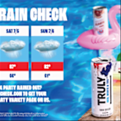 Rain Check, Please! Truly Hard Seltzer is Paying Fans with a “Rain Check” to Use on Their Next Pack If Fourth of July Plans Get Rained Out