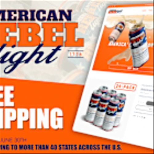 Celebrate Freedom, Celebrate America! American Rebel Light Beer—Free Shipping Through June 30th to Honor the Fourth of July and America’s Birthday!