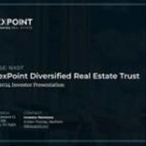 NexPoint Diversified Real Estate Trust Releases Investor Presentation