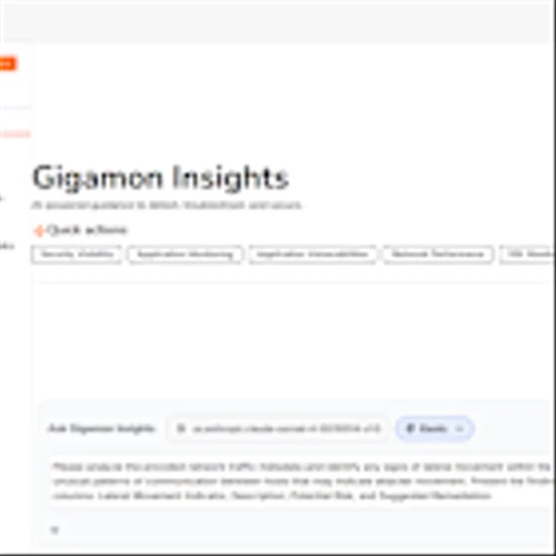 Gigamon Unveils Gigamon Insights, Delivering Instant AI Guidance Powered by Network-Derived Telemetry