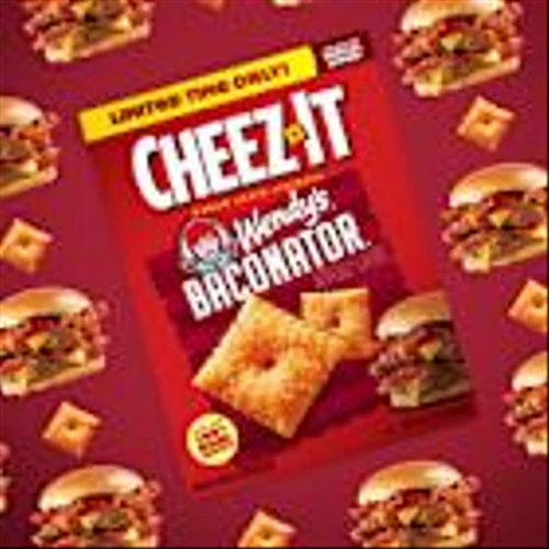 CHEEZ-IT® AND WENDY'S® STACK UP THE FLAVOR WITH LIMITED-EDITION BACONATOR® CRACKERS
