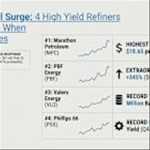 4 High Yield Refiners Built for Exactly These Spiking Oil Prices and Geopolitical Swings