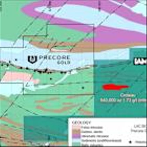 Precore Gold Completes 100% Acquisition of the Lac Big-Rush Gold Property in the Prolific Chibougamau Mining Camp of Quebec