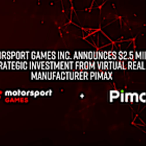 Motorsport Games Inc. Announces $2.5 Million Strategic Investment led by Virtual Reality Company Pimax