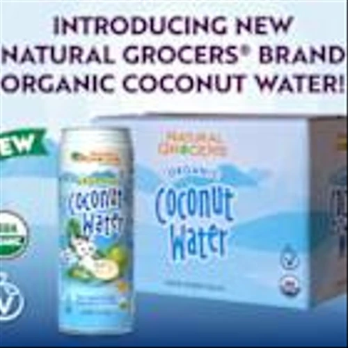 Natural Grocers® Expands Private-Label Beverage Line with 100% Pure Organic Coconut Water
