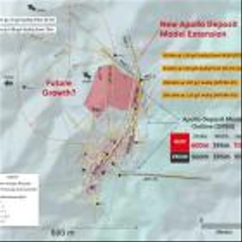 Collective Mining Significantly Expands Apollo Northwards by Connecting Mineralization with Olympus into One Large System with Results Including 256.35 Metres @ 1.23 g/t AuEq