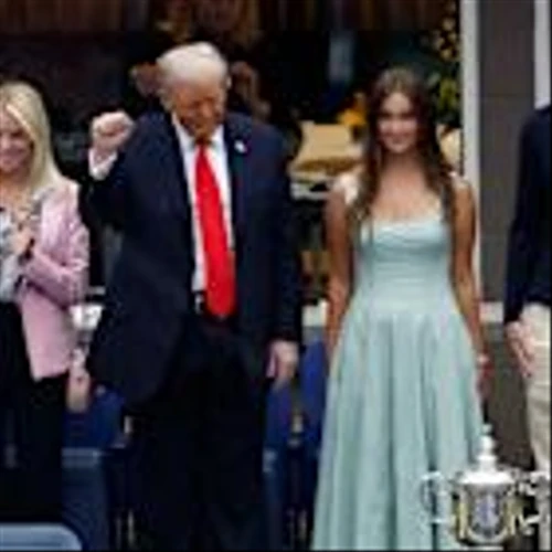 Trump receives boos and cheers at US Open, the latest sport event he has attended as POTUS