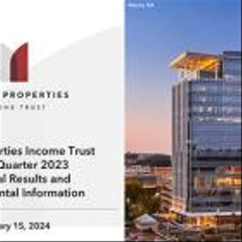 Office Properties Income Trust Announces Fourth Quarter 2023 Results