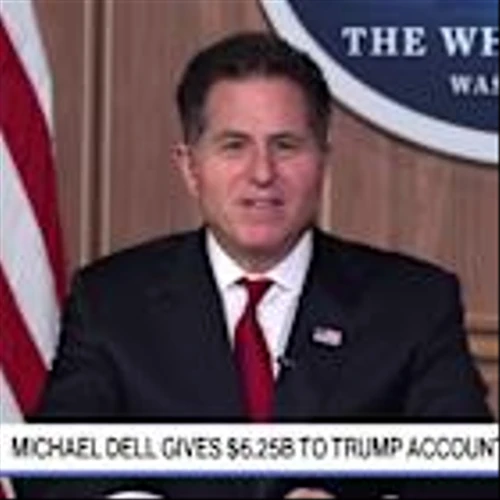 Michael Dell Expects Others to Donate to Trump Accounts for Kids