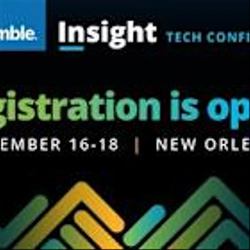 Trimble Opens Registration for 2025 Insight Tech Conference