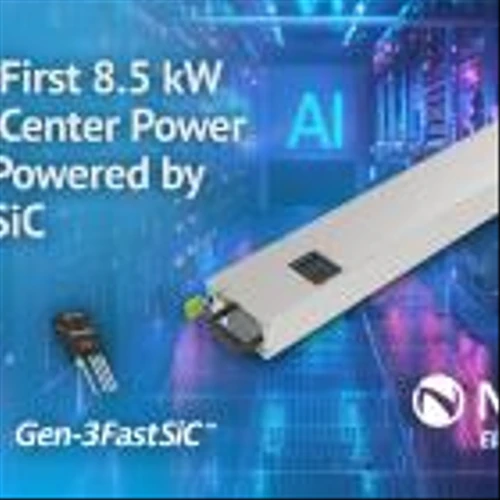 Navitas Presents World’s First 8.5kW AI Data Center Power Supply Powered by GaN and SiC