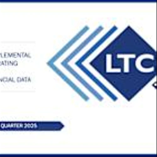 LTC Reports 2025 First Quarter Results