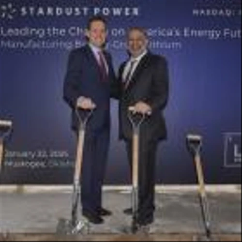 Stardust Power Breaks Ground on One of The Largest U.S. Battery-Grade Lithium Refineries