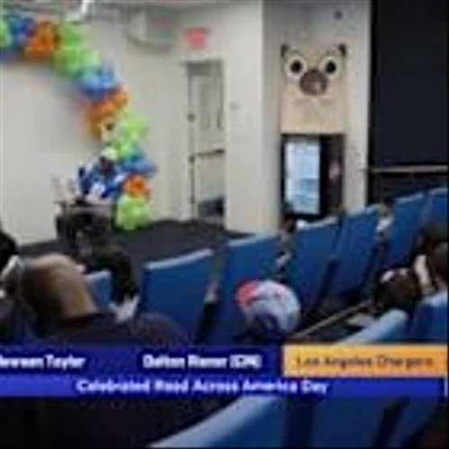 Chargers celebrated Read Across America Day on Monday 'GMFB'