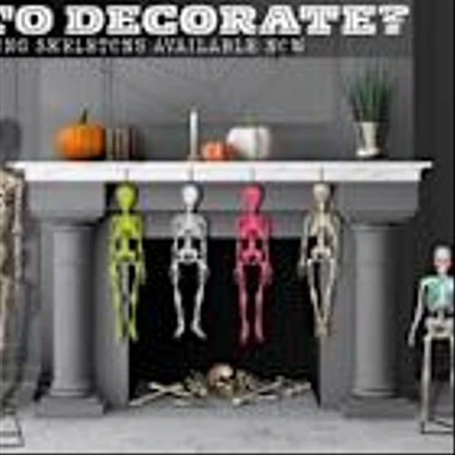 Dying to Decorate? These Bone-Chilling Skeletons Are Scary Good
